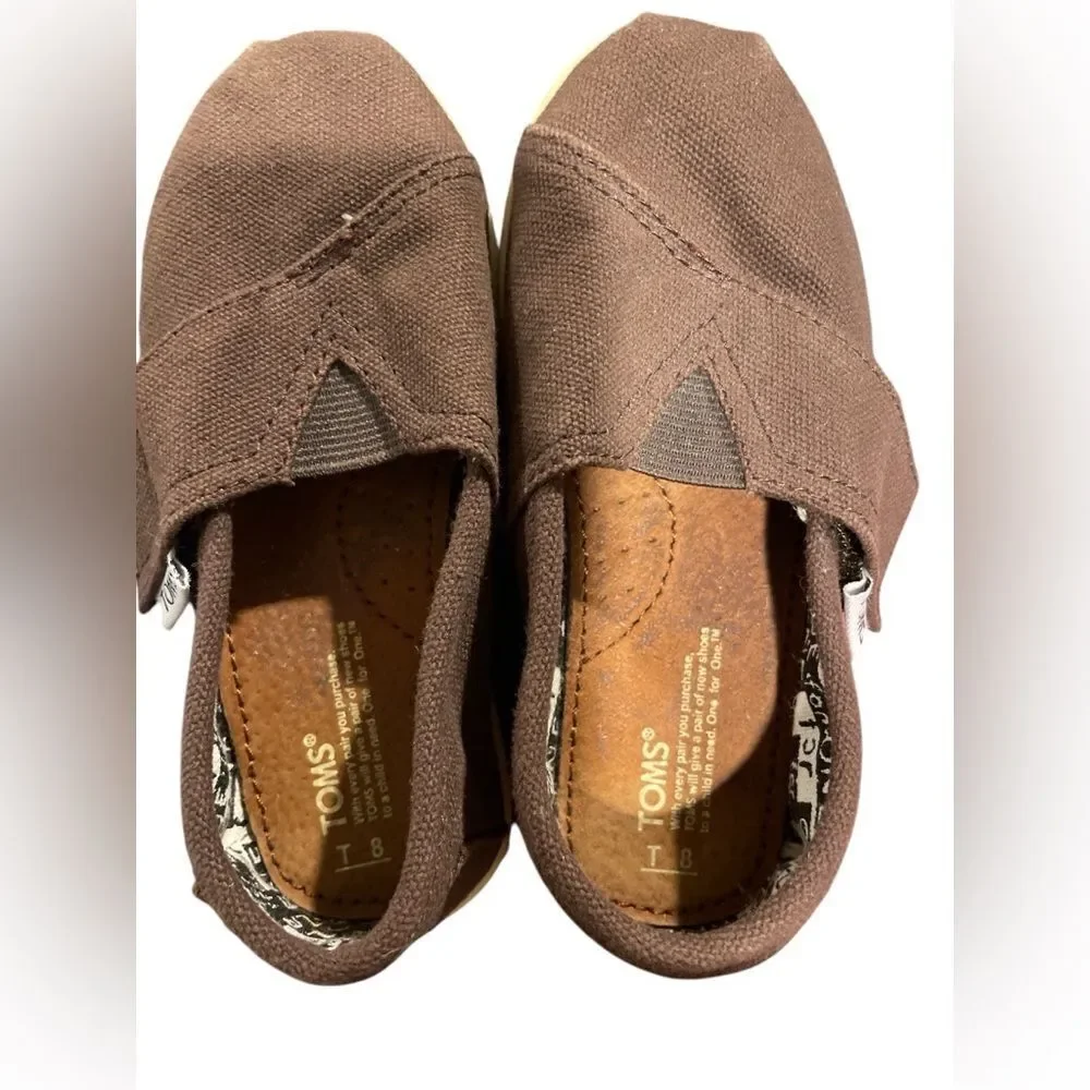 Toms Brown Moccasins Slip-On Shoes